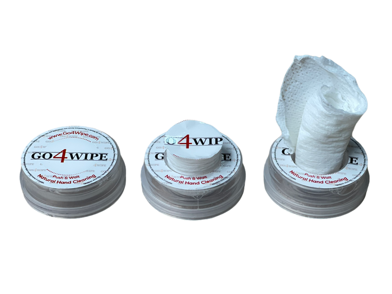 Press & Clean (Hand Cleaning Wipes - 50 pieces)